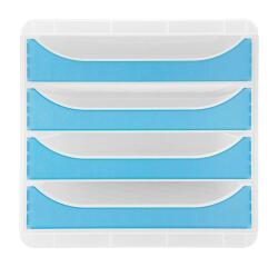 Schubladenbox Big Box, 4 offene Schubladen, Chromaline