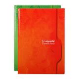 Cahier brochure rembordée rigide 7000 A4 192 pages petits carreaux 70 g - Assortis