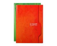 Cahier brochure rembordée rigide 7000 A4 192 pages petits carreaux 70 g - Assortis