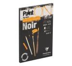 Paint'ON Noir bloc collé 20F A5 250g