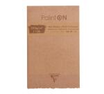 Paint'ON assorti bloc collé bords frangés 13,9x21,5cm 50F 250g - Assortiment