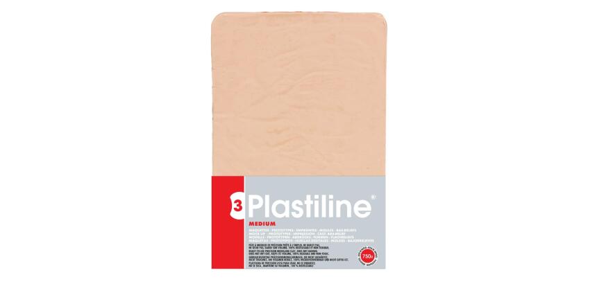 750g de plastiline dureté 3-médium
