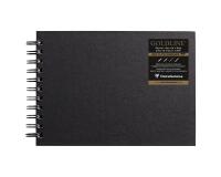 Goldline carnet spiralé 64F A5 140g I - Blanc