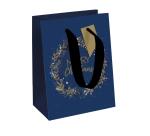 Nuit étoilée, sac moyen 21,5x10,2x25,3 cm - Bleu