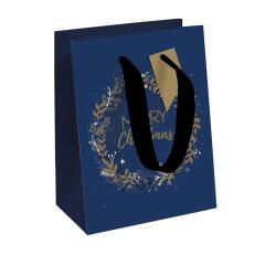 Nuit étoilée, sac moyen 21,5x10,2x25,3 cm - Bleu