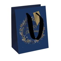 Nuit étoilée, sac moyen 21,5x10,2x25,3 cm - Bleu