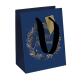 Nuit étoilée, sac moyen 21,5x10,2x25,3 cm - Bleu