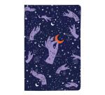 Adolie, Carnet cousu fil 11x17cm, 96 pages, ligné, ass.