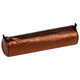 CUIRISÉ - Trousse ronde Ø5,5x22 - Brun