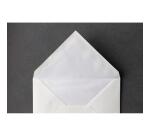 25 enveloppes C6 (114x162mm) Vergé de France doublées gommées