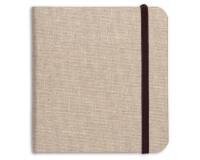 Goldline Voyage carnet toilé 32F 15x15cm 180g - Naturel