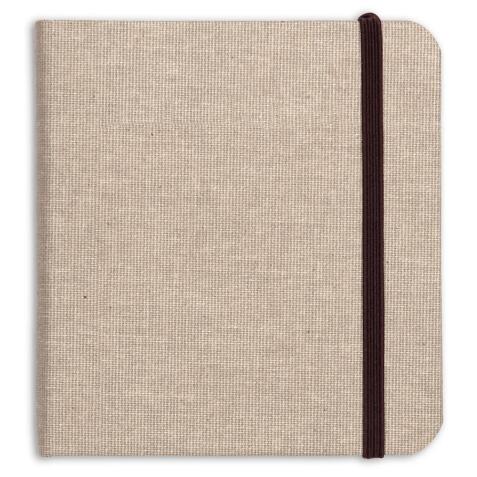 Goldline Voyage carnet toilé 32F 15x15cm 180g - Naturel