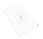 Bloc de Correspondance Triomphe 50 Feuilles Unies Blanches A4-21x29,7 cm - 90g/m2 - Blanc