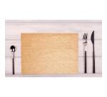 Barquette de 500 sets de table papier, unis - Format 30x40 cm - Kraft