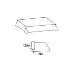 Nappe en rouleau spunbond, indéchirable et épongeable -10x1,20m