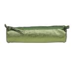 CUIRISÉ - Trousse ronde Ø5,5x22 cm - Vert