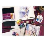 Zeta Series carnet spiralé 25F 17,8x17,8cm 270g - Blanc