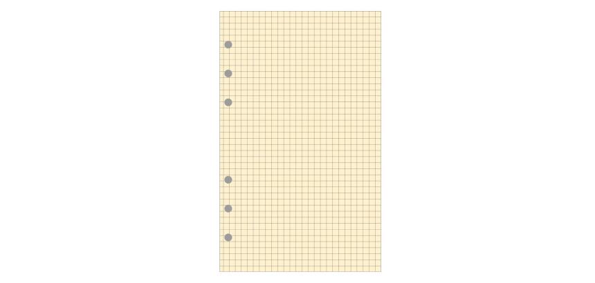 Recharge Exatime 21 - Bloc quadrillé chamois