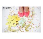 Masque fleur 9x23x22cm - Kraft