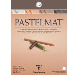 Clairefontaine Pastelmat Pad No.2 - 18x24cm - 360gsm - 12 Sheets