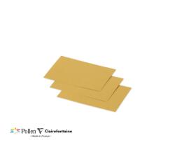 Paquet de 25 cartes simples Pollen 70x95mm 210g/m²