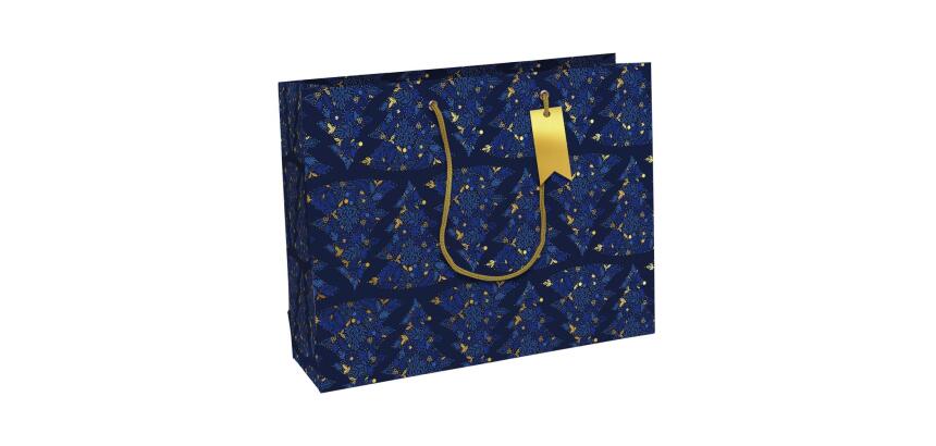 Azurite, Excellia, sac shopping 37,3x11,8x27,5 cm - Bleu