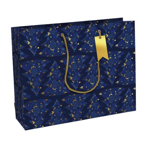 Azurite, Excellia, sac shopping 37,3x11,8x27,5 cm - Bleu