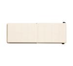 Fontaine Aquarelle carnet cousu 24F 10x15cm 300g grain satiné (cartes de visite) - Blanc