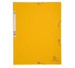 Exacompta Elasticated Folder, 3-Flap, 400gsm Pressboard, A4