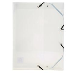 Archivbox aus PP 700µ, Rücken 60mm, 25x33 cm für DIN A4 - Crystal - Kristall