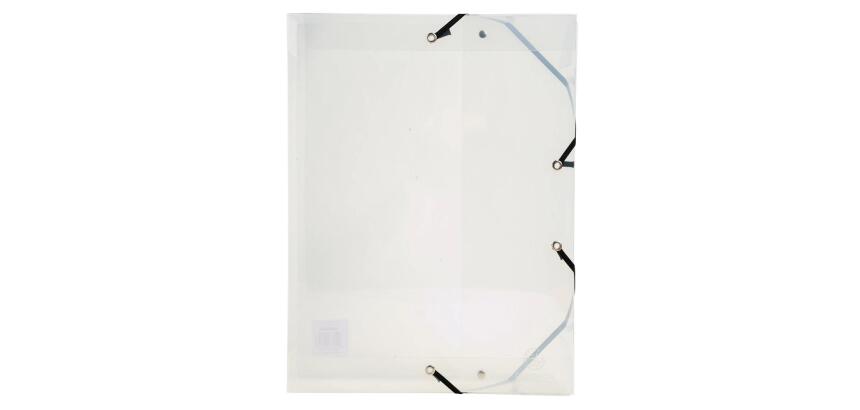 Boite de classement Exabox Dos 60mm Polypropylène Crystal - A4 - Cristal