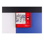 Moulin Rouge, Set de calligraphie 21x21 cm contenant une plume de verre, un flacon d'encre Moulin Rouge, un bloc de 52 feuilles