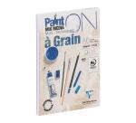 Bloc Paint'On encollé à grain A6 15 feuilles 250g