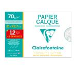 Papier calque, A4, 70 g/m2, pack promo