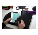 Cartella valigetta a soffietti con manico Exacase Exactive 13 scomparti - 26x33cm - Nero