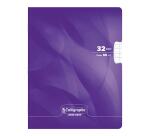Cahier piqué 8000 CARTE 17x22 cm 32 pages grands carreaux 90 g - Assortis