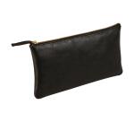 Flying Spirit trousse en cuir Plate 22x11cm - Noir