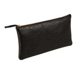 Flying Spirit trousse en cuir Plate 22x11cm - Noir