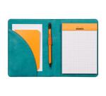 Rhodiarama livret porte-bloc N°13 pour bloc ou carnet format A6 - Paon