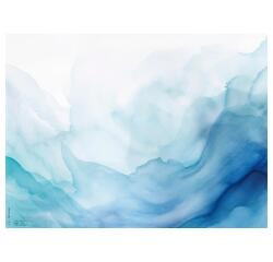 Tray of 400 recycled embossed paper placemats 80g/m2, Marble - Format 30x40cm - Abstract