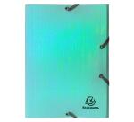 Exacompta Candy Tidy Elasticated Folder with 3 Flaps A5 PP - Assorted colours