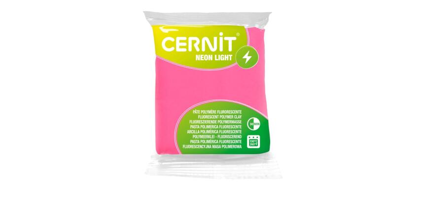 Cernit NEON LIGHT 56 g Fuchsia - Fuchsia