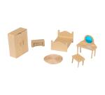 Assortiment de 6 miniatures - Chambre - Kraft