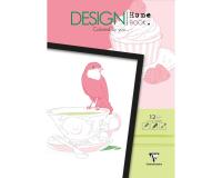 DESIGN HOME BOOK, Bloc de 12 feuilles 250g/m2 au format 21x30cm