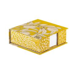 Jardin des Sens, Bloc cube 11x11x4cm contenant 300 feuillets unis 9,8x9 ,8 cm