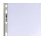 Bolsa de 100 Fundas con taladros A4 12/100e Polipropileno liso - Cristal