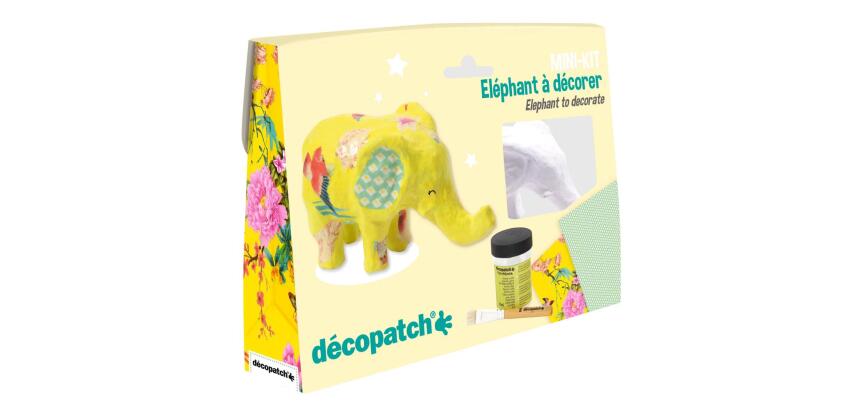 Mini-kit éléphant - Jaune