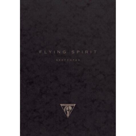 Flying Spirit bloc collé 50F 16x21cm 90g - Noir
