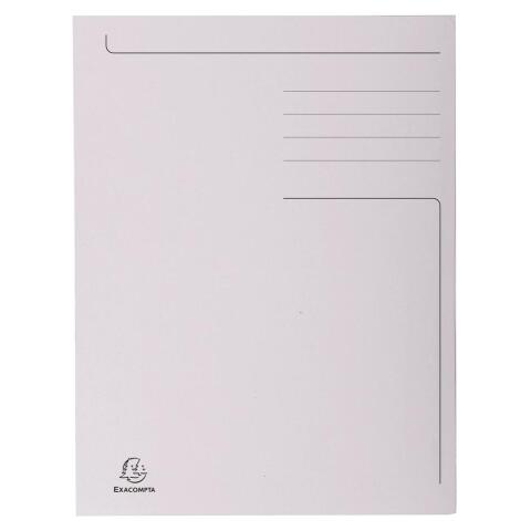 Subcarpetas 3 solapas Forever® impresas 280 g/m2 Exacompta Folio - Gris
