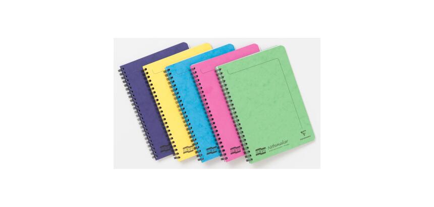 Notemaker Europa cahier reliure intégrale A5 120 pages détachables ligné
